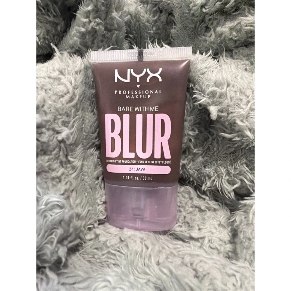 NYX MAKEUP BARE WITH‎ ME BLUR Blurring Tint Foundation 24 Java Sealed